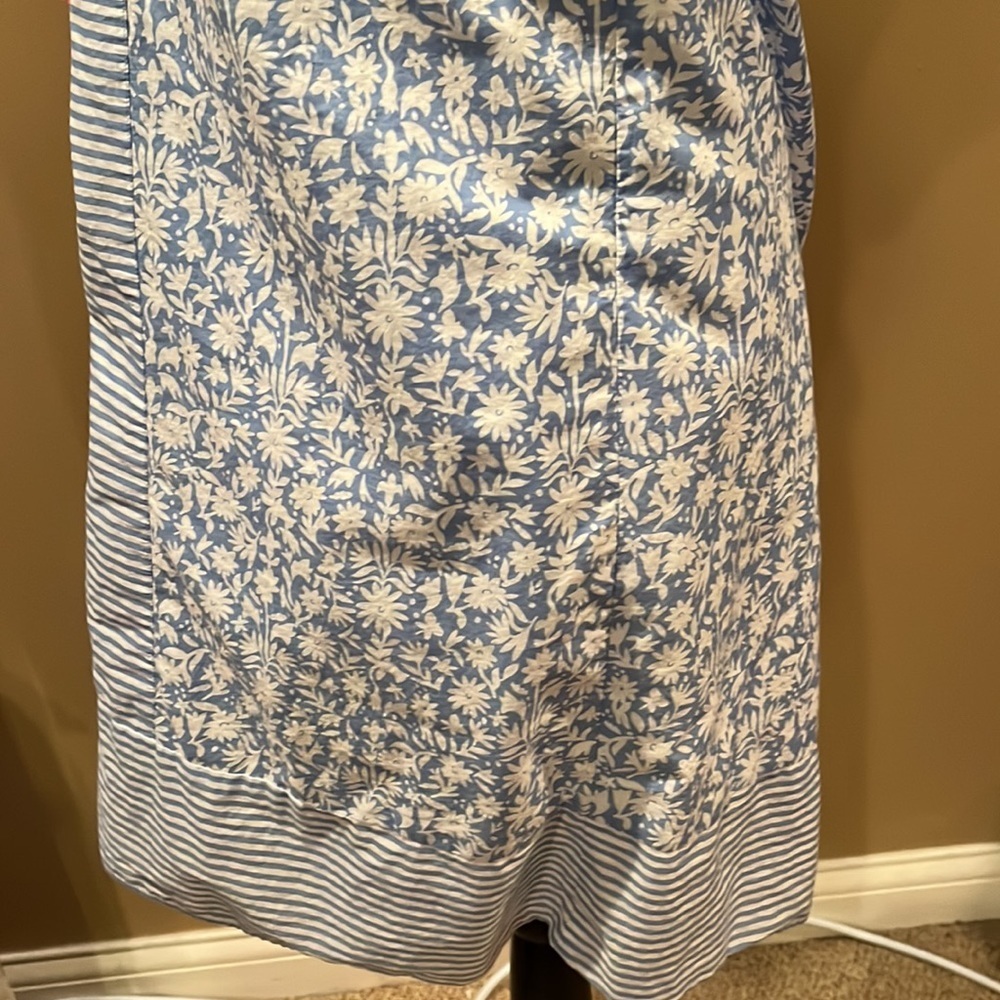 Vineyard Vines Ladies‎ Blue/White Cotton Dress S - Picture 6 of 8
